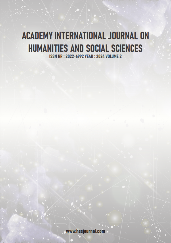 					Cilt 2 Sayı 2 (2024): Academy International Journal of Humanities and Social Sciences Gör
				